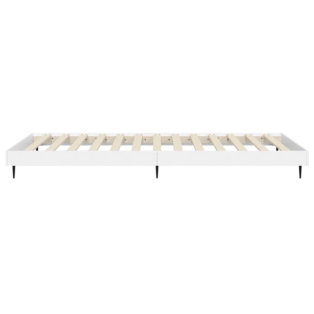 Giroletto Bianco 90x190 cm in Legno Multistrato - homemem39
