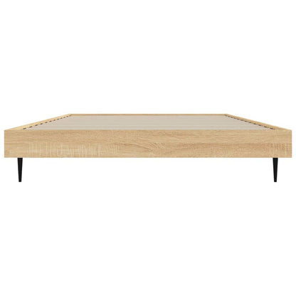Giroletto senza Materasso Rovere Sonoma 90x190 cm in Truciolato