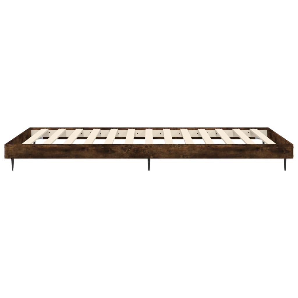 Giroletto senza Materasso Rovere Fumo 90x190 cm in Truciolato
