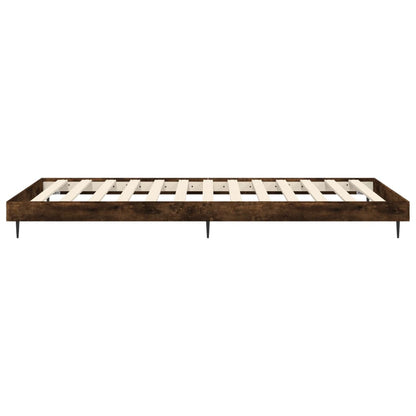 Giroletto senza Materasso Rovere Fumo 90x190 cm in Truciolato