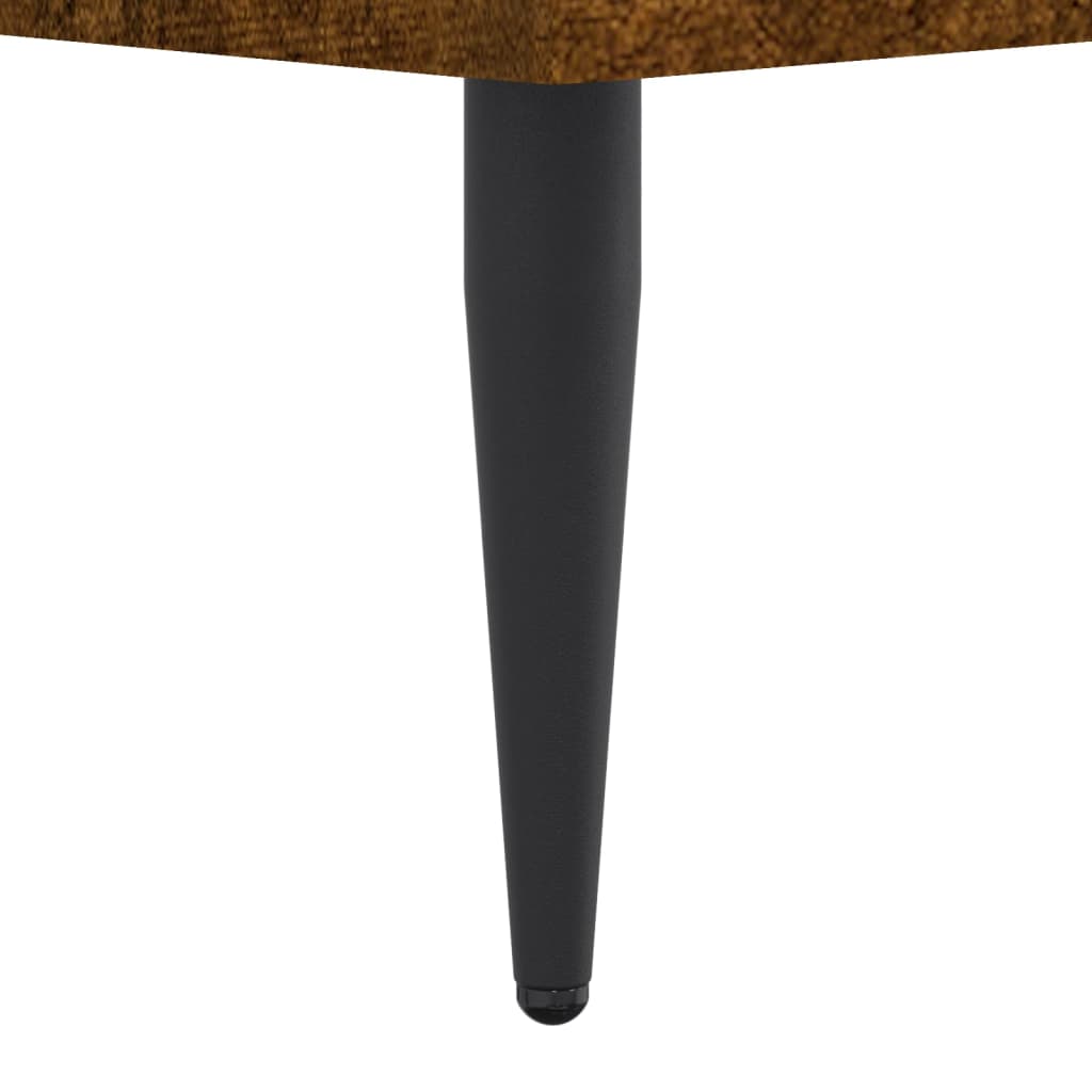 Giroletto senza Materasso Rovere Fumo 90x190 cm in Truciolato