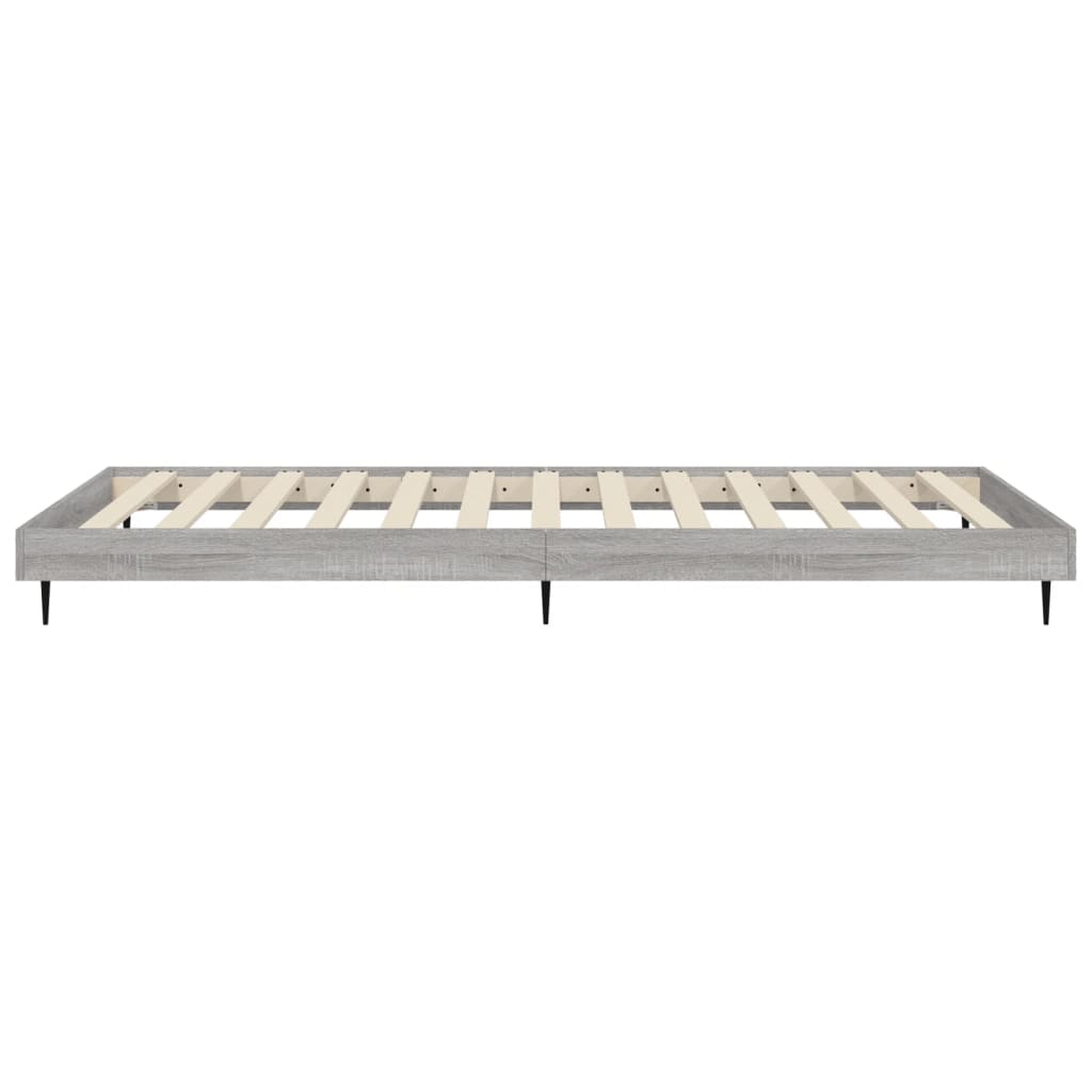 Giroletto Grigio Sonoma 90x190 cm in Legno Multistrato