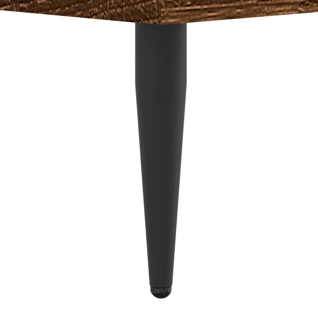 Giroletto senza Materasso Rovere Marrone 90x190cm in Truciolato - homemem39