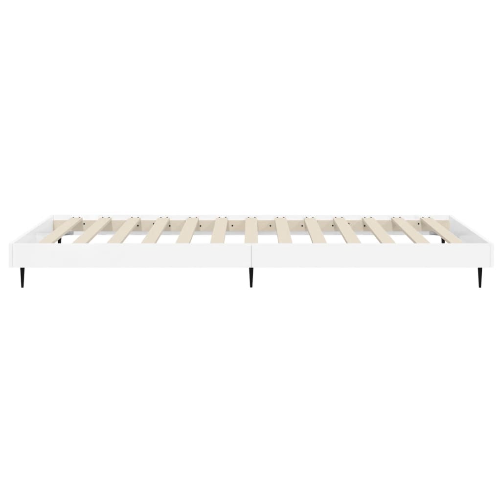Giroletto Bianco Lucido 75x190 cm in Legno Multistrato - homemem39