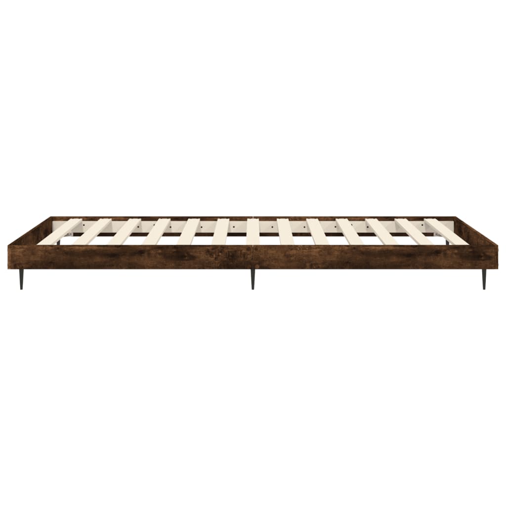 Giroletto senza Materasso Rovere Fumo 75x190 cm in Truciolato