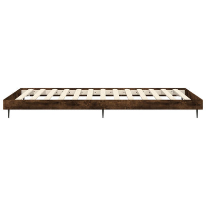 Giroletto senza Materasso Rovere Fumo 75x190 cm in Truciolato