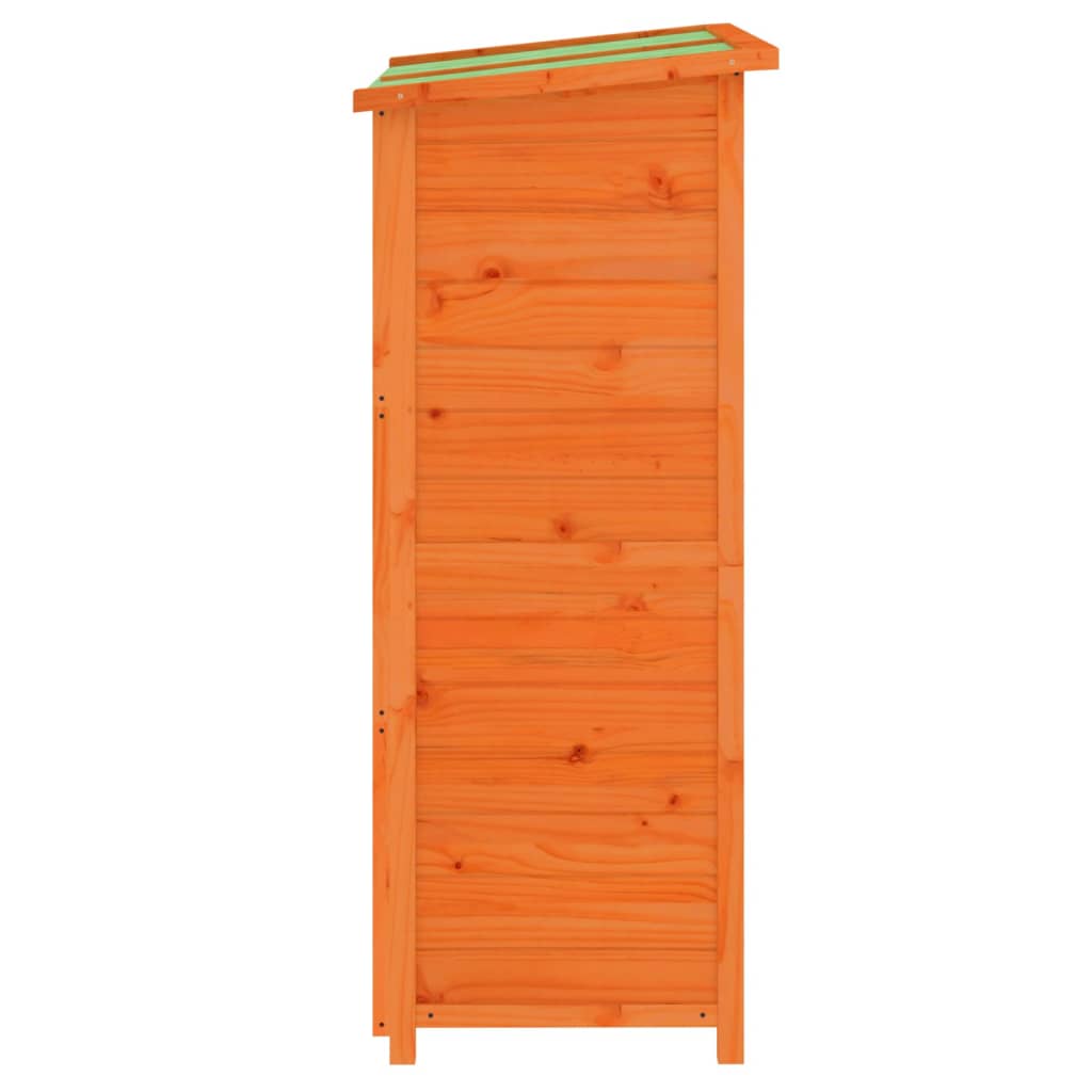Rimessa da Giardino Marrone 83x57x140 cm Legno Massello di Pino - homemem39