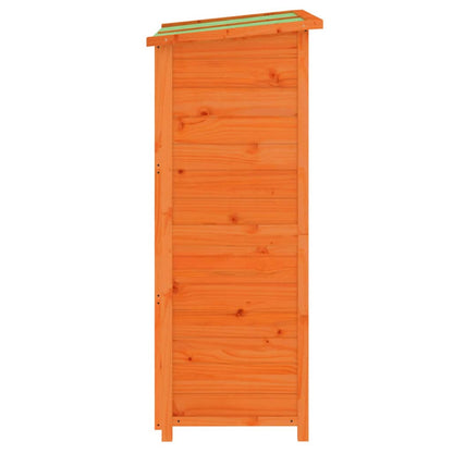 Rimessa da Giardino Marrone 83x57x140 cm Legno Massello di Pino - homemem39