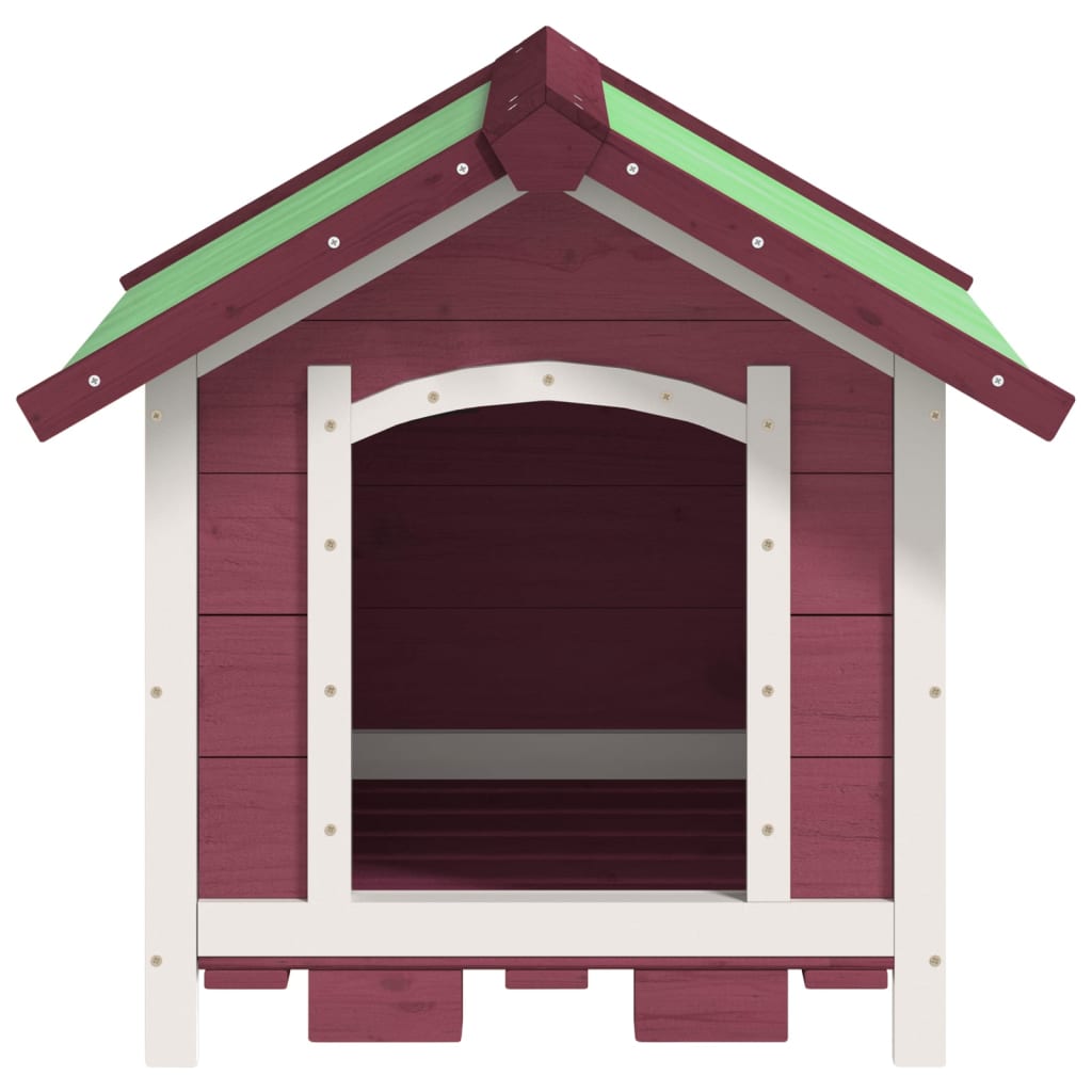 Cuccia per Cani Moka 65x65x61,5 cm in Legno Massello di Pino | homemem39