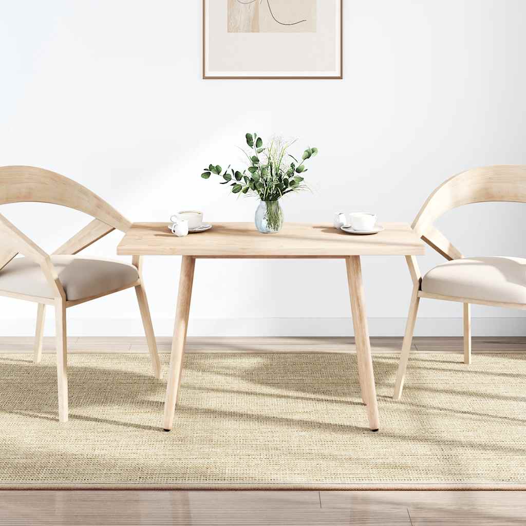Piano Tavolo 110x60x2,5 cm Legno Massello di Pino Rettangolare | homemem39