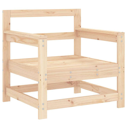 Sedie da Giardino con Cuscini 2 pz Legno Massello di Pino | homemem39