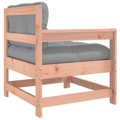 Sedia da Giardino con Cuscini in Legno Massello di Douglas | homemem39