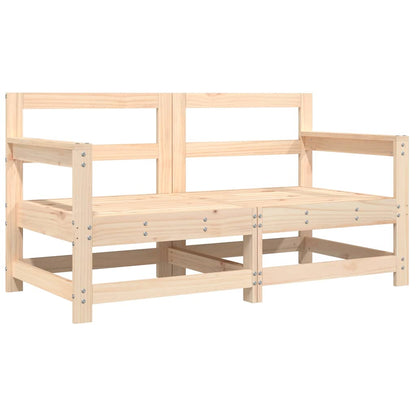 Sedie da Giardino con Cuscini 2 pz Legno Massello di Pino | homemem39