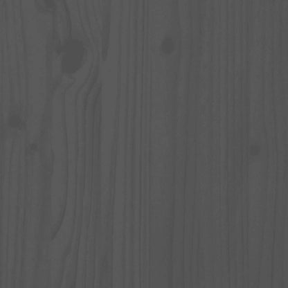 Sedie da Giardino con Cuscini 2pz Legno Massello di Pino Grigio - homemem39