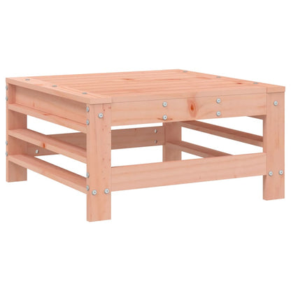 Poggiapiedi Giardino con Cuscini 2 pz Legno Massello di Douglas - homemem39