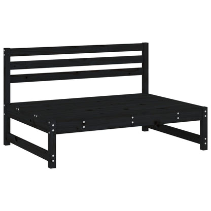 Divano Centrale 120x80 cm in Legno Massello di Pino Nero | homemem39