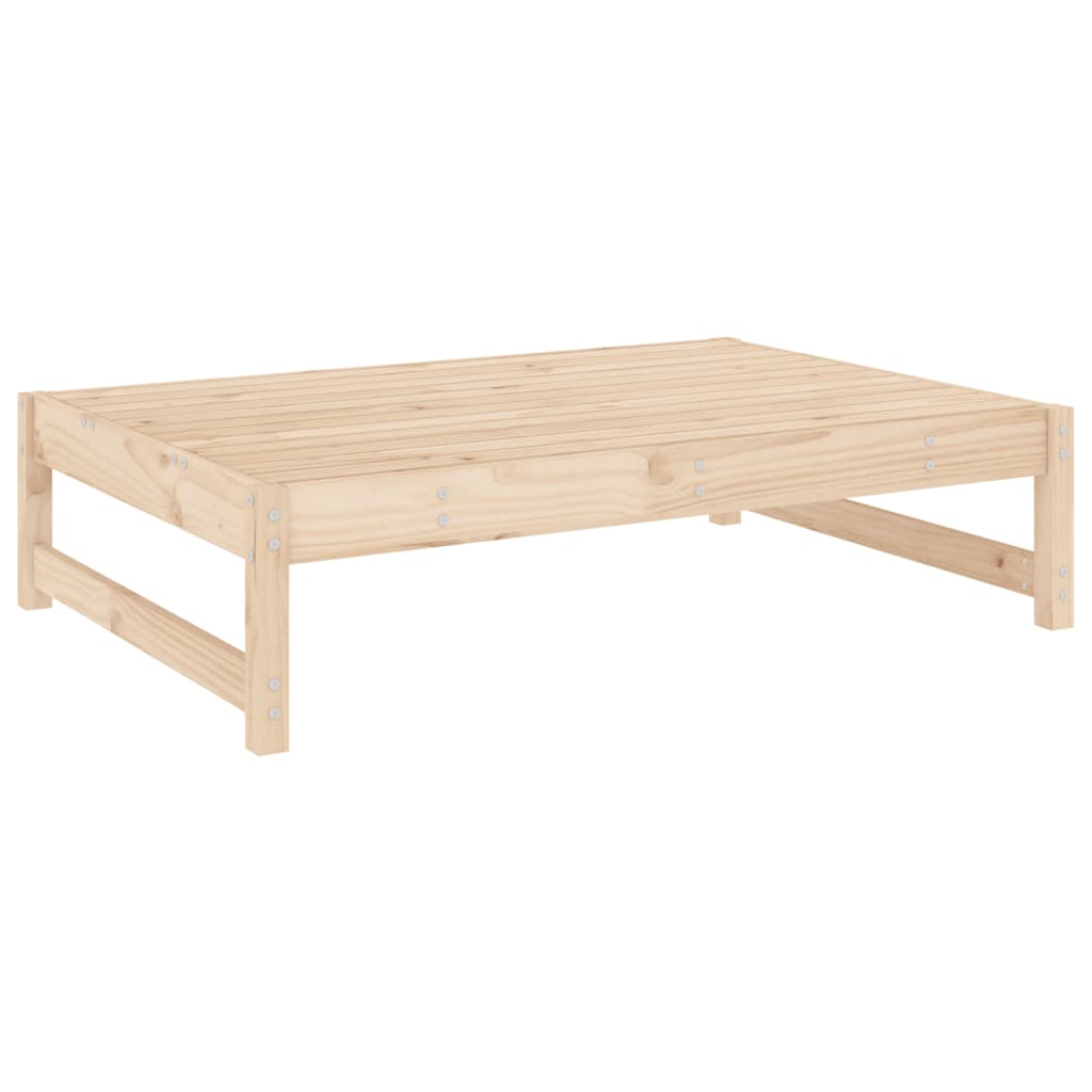 Poggiapiedi da Giardino 120x80 cm in Legno Massello di Pino | homemem39