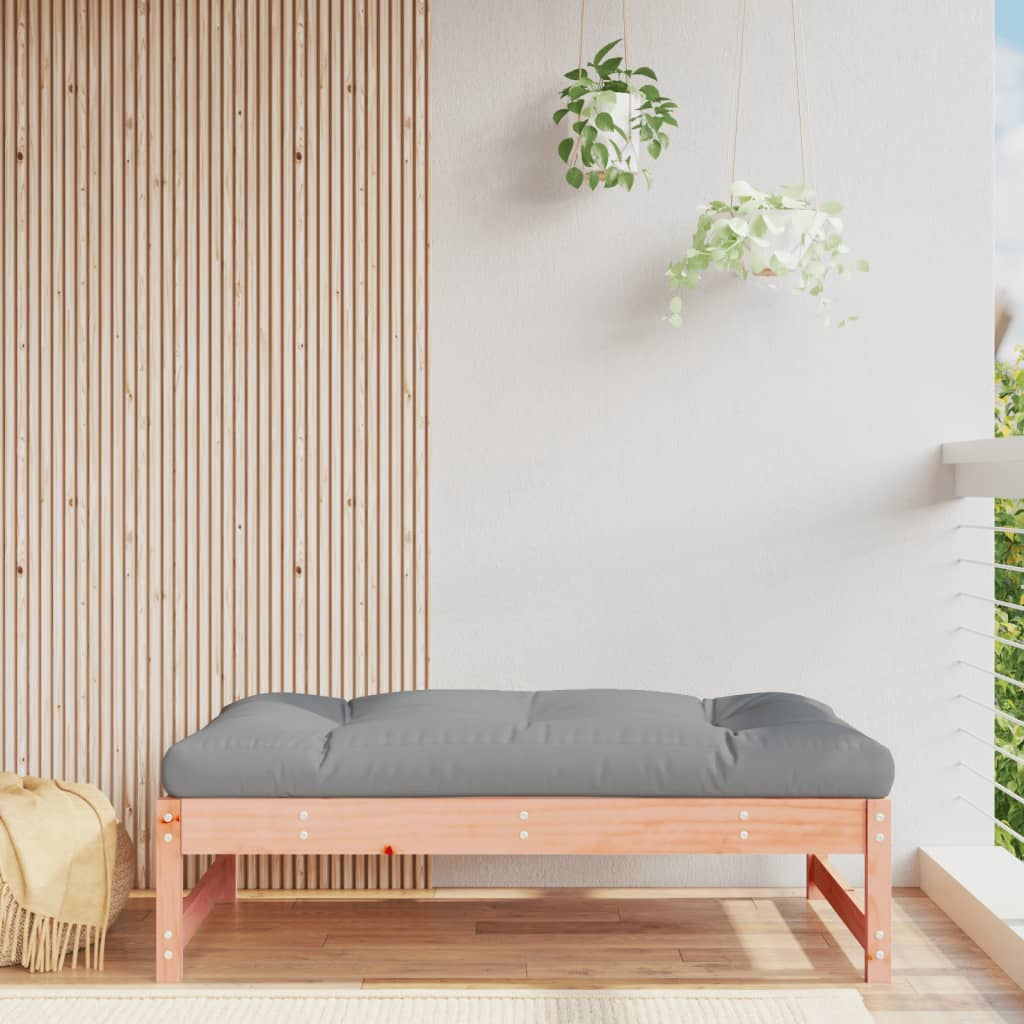 Poggiapiedi da Giardino 120x80 cm in Legno Massello di Douglas | homemem39