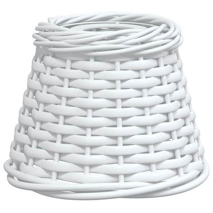 Paralume da Soffitto Bianco Ø15x12 cm in Vimini | homemem39