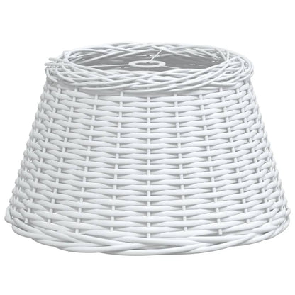 Paralume da Soffitto Bianco Ø50x30 cm in Vimini | homemem39
