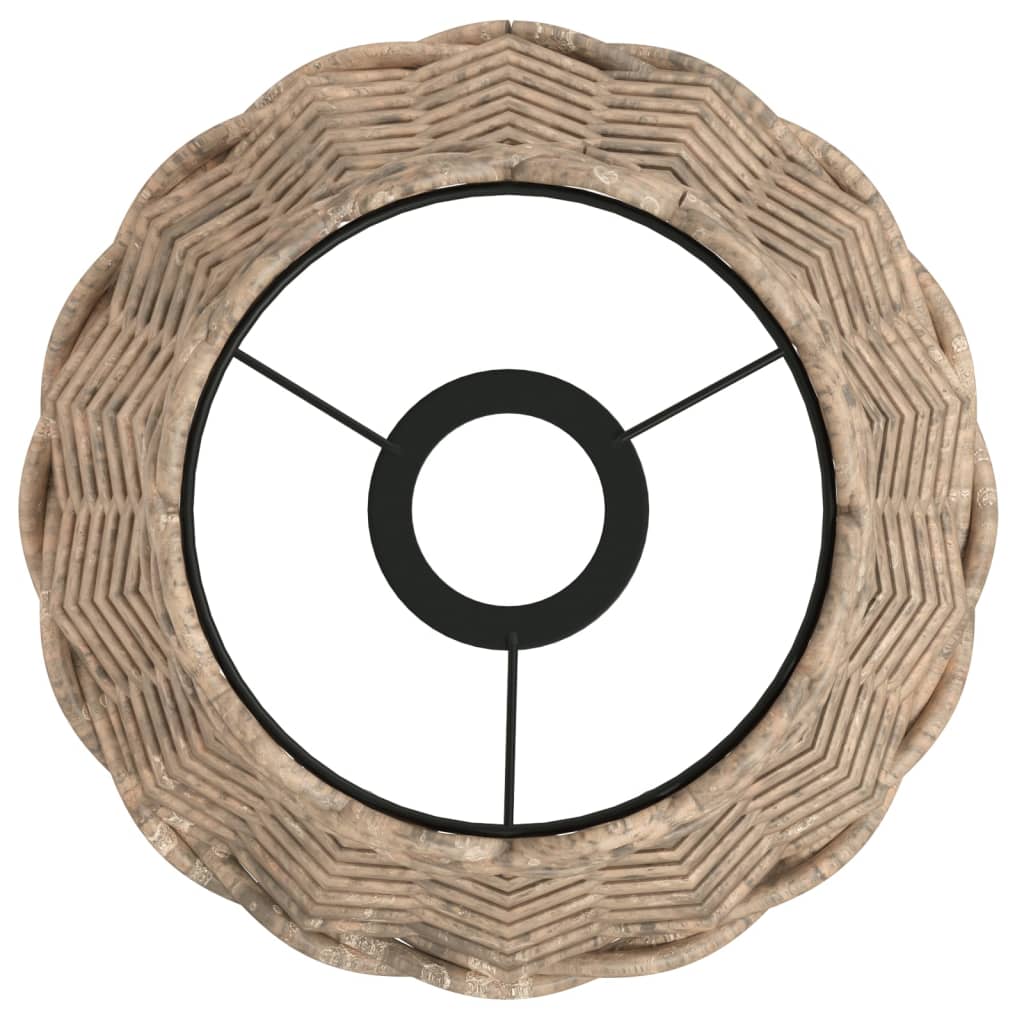 Paralume da Soffitto Marrone Ø20x15 cm in Vimini - homemem39