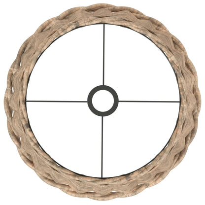 Paralume da Soffitto Marrone Ø40x26 cm in Vimini - homemem39