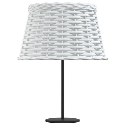 Paralume Bianco Ø38x23 cm in Vimini