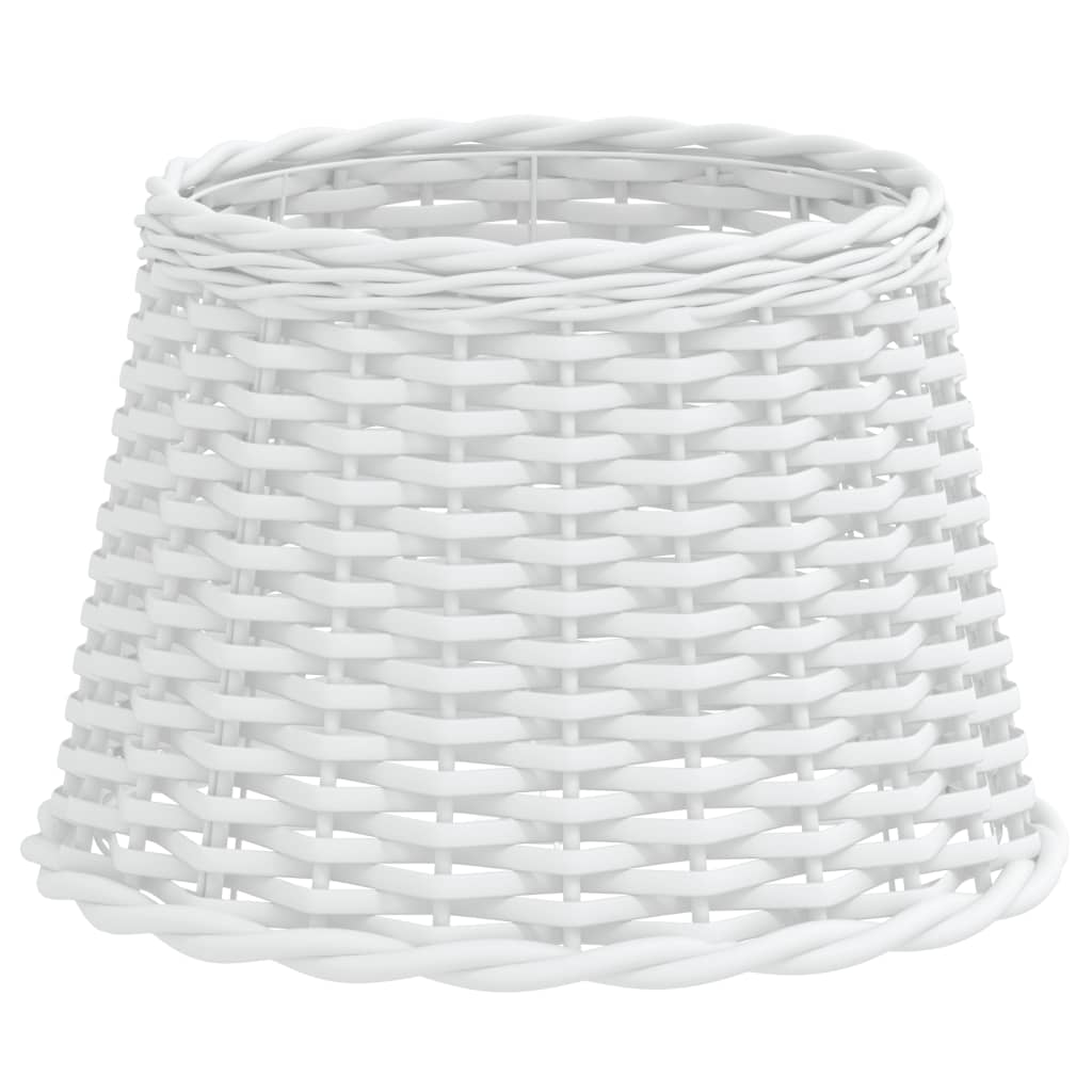 Paralume Bianco Ø40x26 cm in Vimini | homemem39