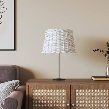 Paralume Bianco Ø40x26 cm in Vimini | homemem39