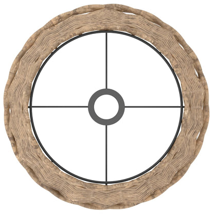 Paralume Marrone Ø38x23 cm in Vimini - homemem39