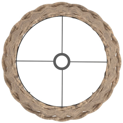 Paralume Marrone Ø40x26 cm in Vimini - homemem39