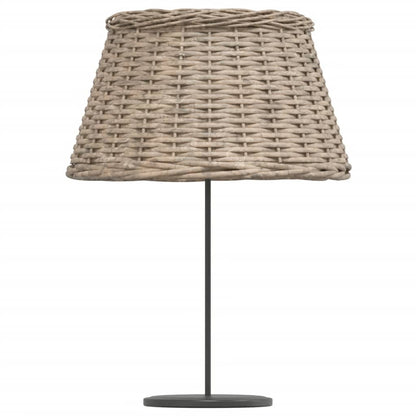 Paralume Marrone Ø50x30 cm in Vimini
