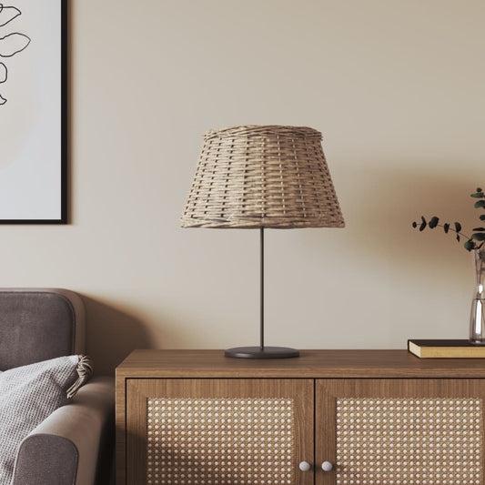 Paralume Marrone Ø50x30 cm in Vimini - homemem39