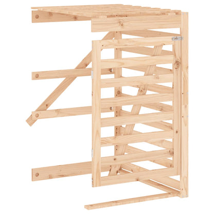 Copribidone Doppio in Legno Massello di Pino