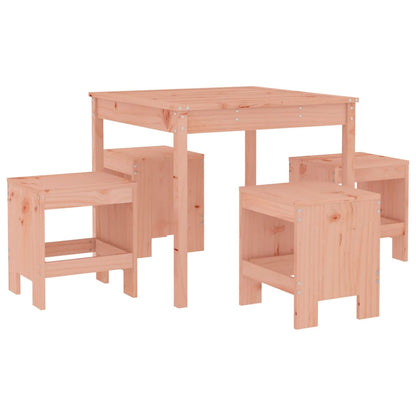 Set da Pranzo per Giardino 5 pz in Legno Massello di Douglas - homemem39