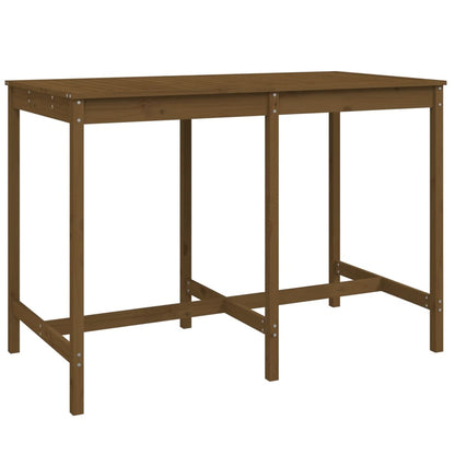 Set Bar da Giardino 7 pz ambra in Legno Massello di Pino | homemem39