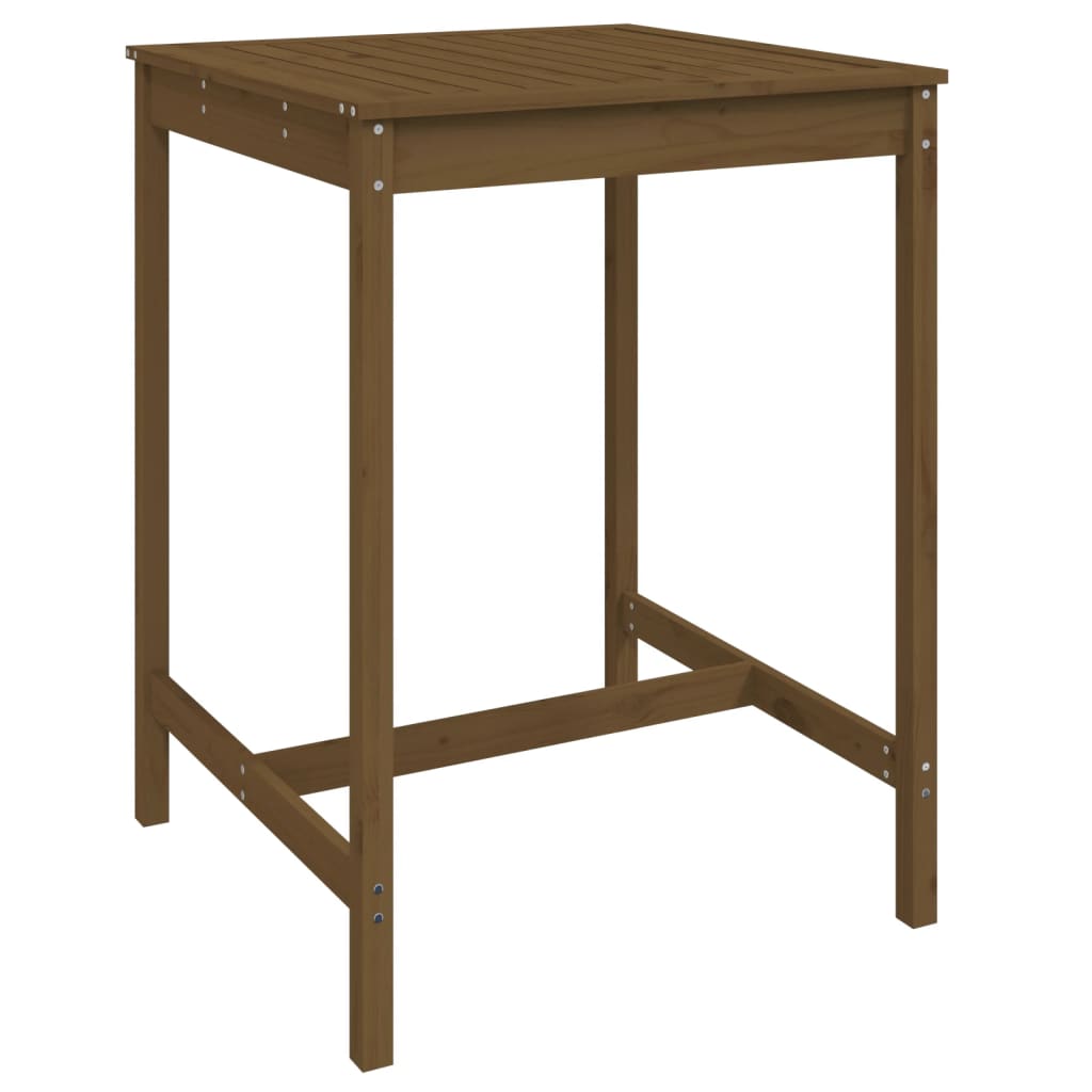 Set Bar da Giardino 5 pz ambra in Legno Massello di Pino | homemem39