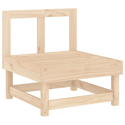 Set Salotto da Giardino 3 pz in Legno Massello di Pino | homemem39