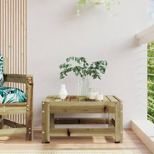 Poggiapiedi da Giardino in Legno Impregnato di Pino | homemem39