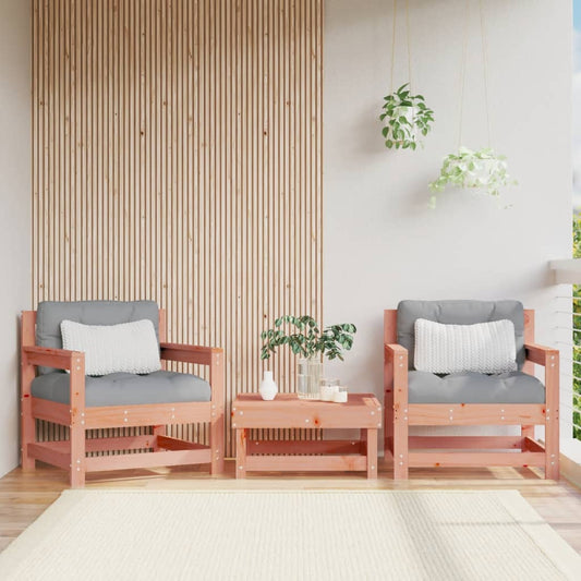 Sedie da Giardino 2 pz in Legno Massello di Douglas | homemem39