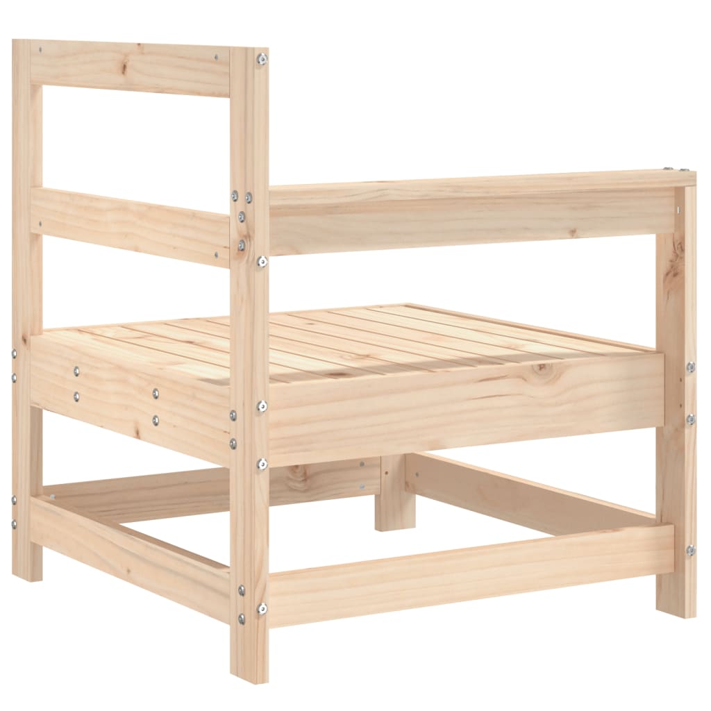 Divani Angolari da Giardino 2 pz in Legno Massello di Pino | homemem39