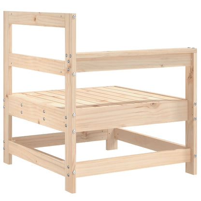 Divani Angolari da Giardino 2 pz in Legno Massello di Pino | homemem39