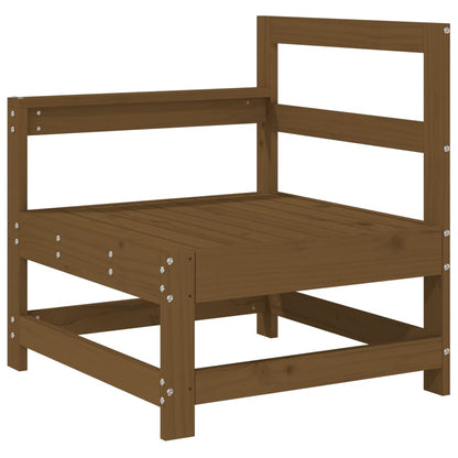 Divani Angolari da Giardino 2pz Ambra in Legno Massello di Pino - homemem39