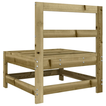 Divani Centrali da Giardino 2 pz in Legno di Pino Impregnato - homemem39