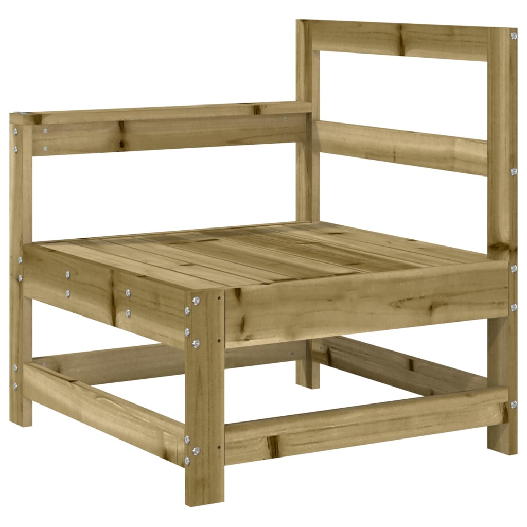 Set Salotto da Giardino 3 pz in Legno Impregnato di Pino | homemem39