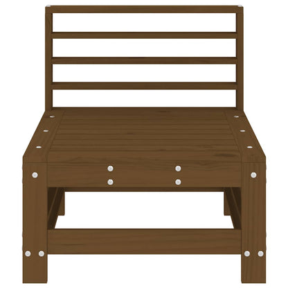 Divani Centrali da Giardino 2pz Ambra in Legno Massello di Pino | homemem39