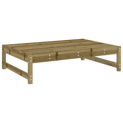 Poggiapiedi da Giardino 120x80 cm in Legno Impregnato di Pino - homemem39