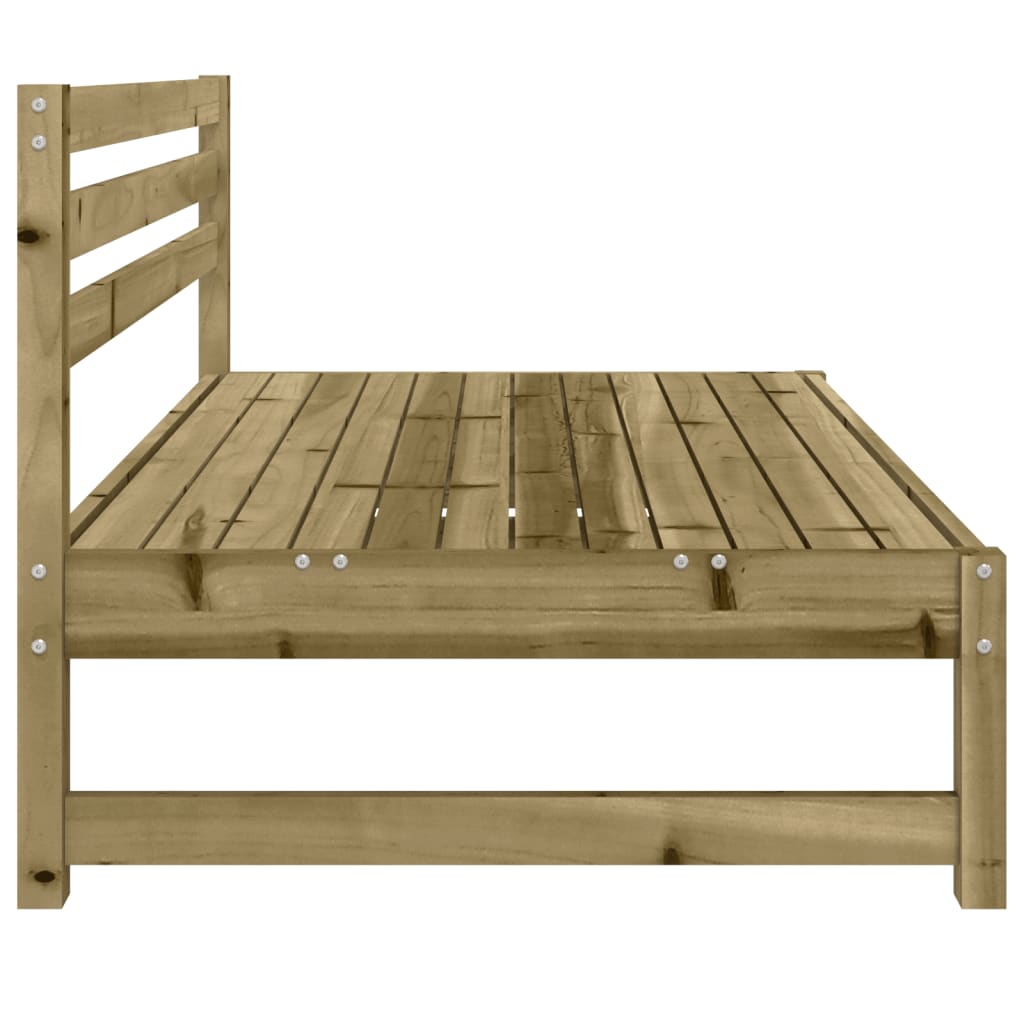 Divani Centrali da Giardino 2pz 120x80 cm Legno Impregnato Pino | homemem39