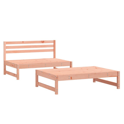 Set Salotto da Giardino 2 pz in Legno Massello di Douglas - homemem39