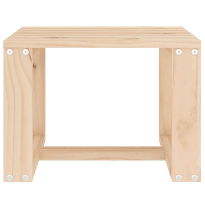 Tavolino da Giardino 40x38x28,5 cm in Legno Massello di Pino